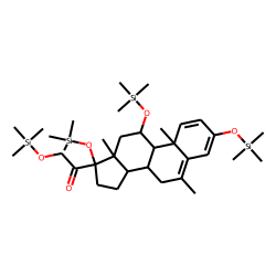 6«alpha»-Methylprednisolone, tetra-TMS