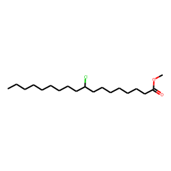 9-Chlorooctadecanoic acid, methyl ester