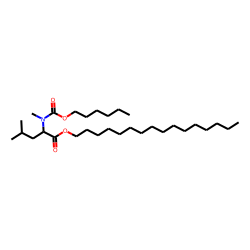 L-Leucine, N-methyl-N-(hexyloxycarbonyl)-, hexadecyl ester