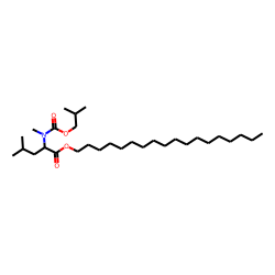 l-Leucine, N-isobutoxycarbonyl-N-methyl-, octadecyl ester