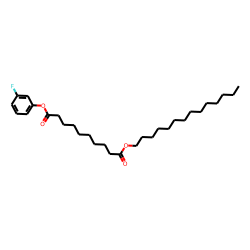 Sebacic acid, 3-fluorophenyl tetradecyl ester