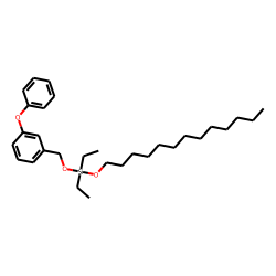 Silane, diethyl(3-phenoxybenzyloxy)tridecyloxy-