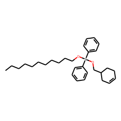 Silane, diphenyl(3-cyclohexenylmethoxy))undecyloxy-