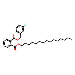 Phthalic acid, 3-fluorobenzyl pentadecyl ester