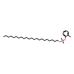 Silane, dimethyl(2-methylphenoxy)docosyloxy-