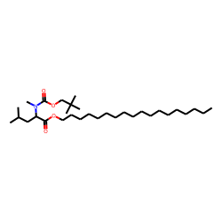 l-Leucine, N-neopentyloxycarbonyl-N-methyl-, octadecyl ester