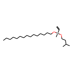 Silane, methylvinyl(3-methylbutoxy)pentadecyloxy-