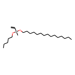 Silane, methylvinyl(pentyloxy)pentadecyloxy-