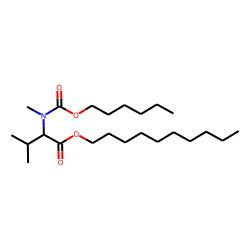 DL-Valine, N-methyl-N-hexyloxycarbonyl-, decyl ester