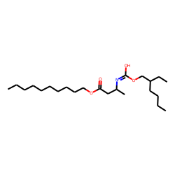 DL-3-Aminobutanoic acid, N-(2-ethylhexyl)oxycarbonyl-, decyl ester