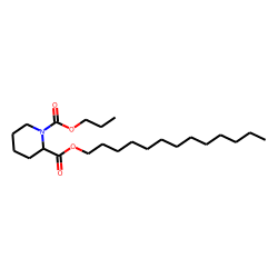 Pipecolic acid, N-propoxycarbonyl-, tridecyl ester