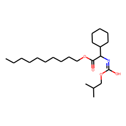 Glycine, 2-cyclohexyl-N-isobutoxycarbonyl-, decyl ester