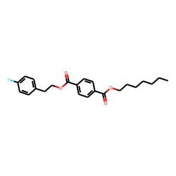 Terephthalic acid, heptyl 4-fluorophenethyl ester