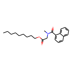 Sarcosine, N-(1-naphthoyl)-, nonyl ester