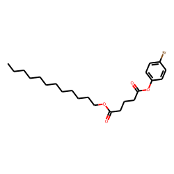 Glutaric acid, 4-bromophenyl dodecyl ester