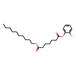 Pimelic acid, 2-chlorophenyl decyl ester