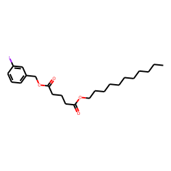 Glutaric acid, 3-iodobenzyl undecyl ester