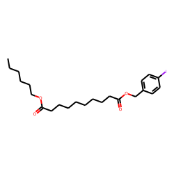 Sebacic acid, hexyl 4-iodobenzyl ester