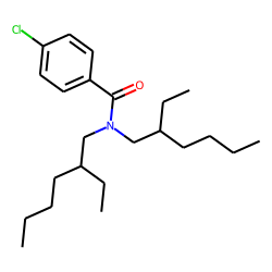 Benzamide, N,N-bis(2-ethylhexyl)-4-chloro-