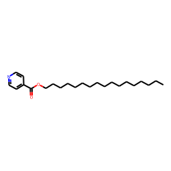 Isonicotinic acid, heptadecyl ester