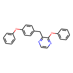2-Phenoxy-3-(p-phenoxy benzyl) pyrazine