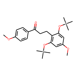 Dohydrochalcone, 2',6'-dihydroxy-4,4'-dimethoxy, TMS