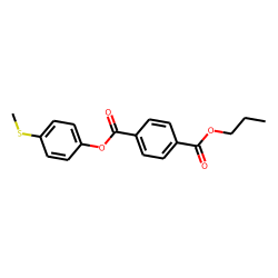 Terephthalic acid, 4-methylthiophenyl propyl ester