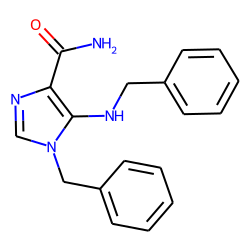 Imidazole-4-carboxamide, 1-benzyl-5-(benzylamino)-