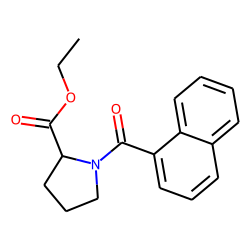 L-Proline, N-(1-naphthoyl)-, ethyl ester