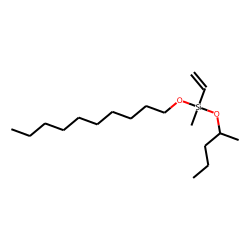Silane, methylvinyl(pent-2-yloxy)decyloxy-