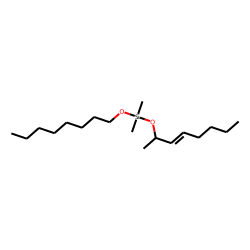 Silane, dimethyl(oct-3-en-2-yloxy)octyloxy-