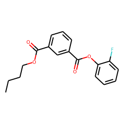 Isophthalic acid, butyl 2-fluorophenyl ester