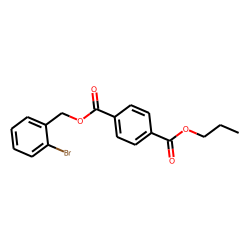Terephthalic acid, 2-bromobenzyl propyl ester
