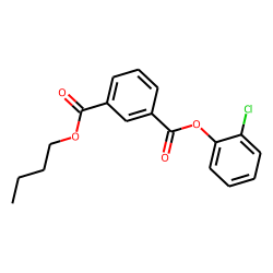 Isophthalic acid, butyl 2-chlorophenyl ester