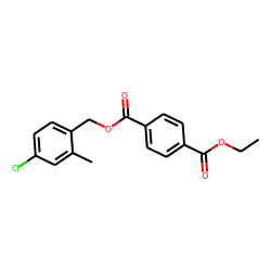 Terephthalic acid, 4-chloro-2-methylbenzyl ethyl ester