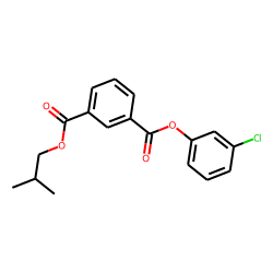 Isophthalic acid, 3-chlorophenyl isobutyl ester