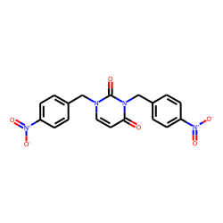 Uracil, 1,3-bis(p-nitrobenzyl)-
