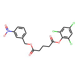 Glutaric acid, 2,4,6-trichlorophenyl 3-nitrobenzyl ester