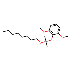 Silane, dimethyl(2,6-dimethoxyphenoxy)octyloxy-