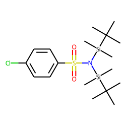 4-Chlorobenzenesulfonamide, N,N-di(tert.-butyldimethylsilyl)-