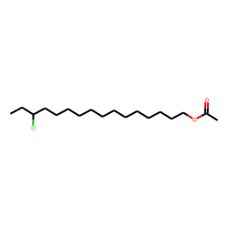 1-Hexadecanol, 14-chloro, acetate