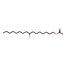 1-Hexadecanol, 8-chloro, acetate