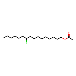 1-Hexadecanol, 10-chloro, acetate