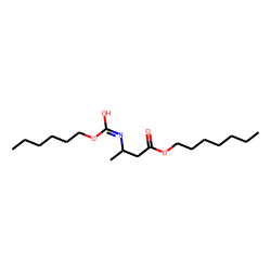 DL-3-Aminobutanoic acid, N-hexyloxycarbonyl-, heptyl ester