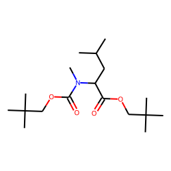 l-Leucine, N-neopentyloxycarbonyl-N-methyl-, neopentyl ester