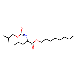 l-Norvaline, N-isobutoxycarbonyl-, octyl ester