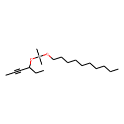 Silane, dimethyl(hex-4-yn-3-yloxy)decyloxy-