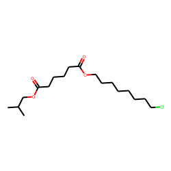 Adipic acid, 8-chloroctyl isobutyl ester