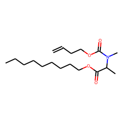 DL-Alanine, N-methyl-N-(byt-4-en-1-yloxycarbonyl)-, nonyl ester