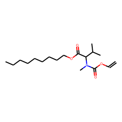 DL-Valine, N-methyl-N-(vinyloxycarbonyl)-, nonyl ester